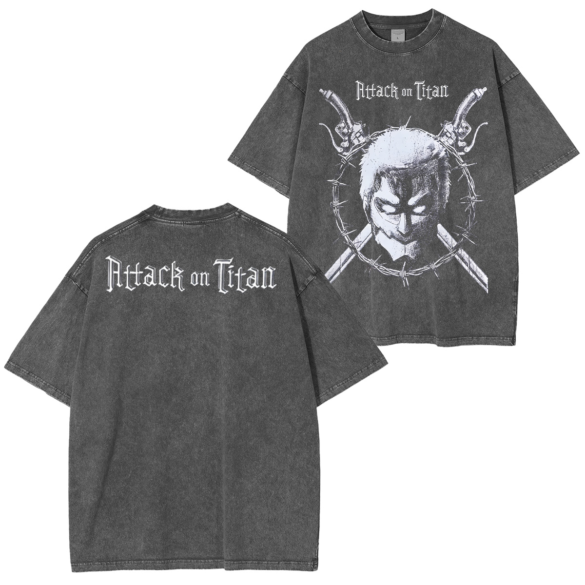 Reiner Braun Attack on Titan Washed T-shirt/Crewneck/Hoodie