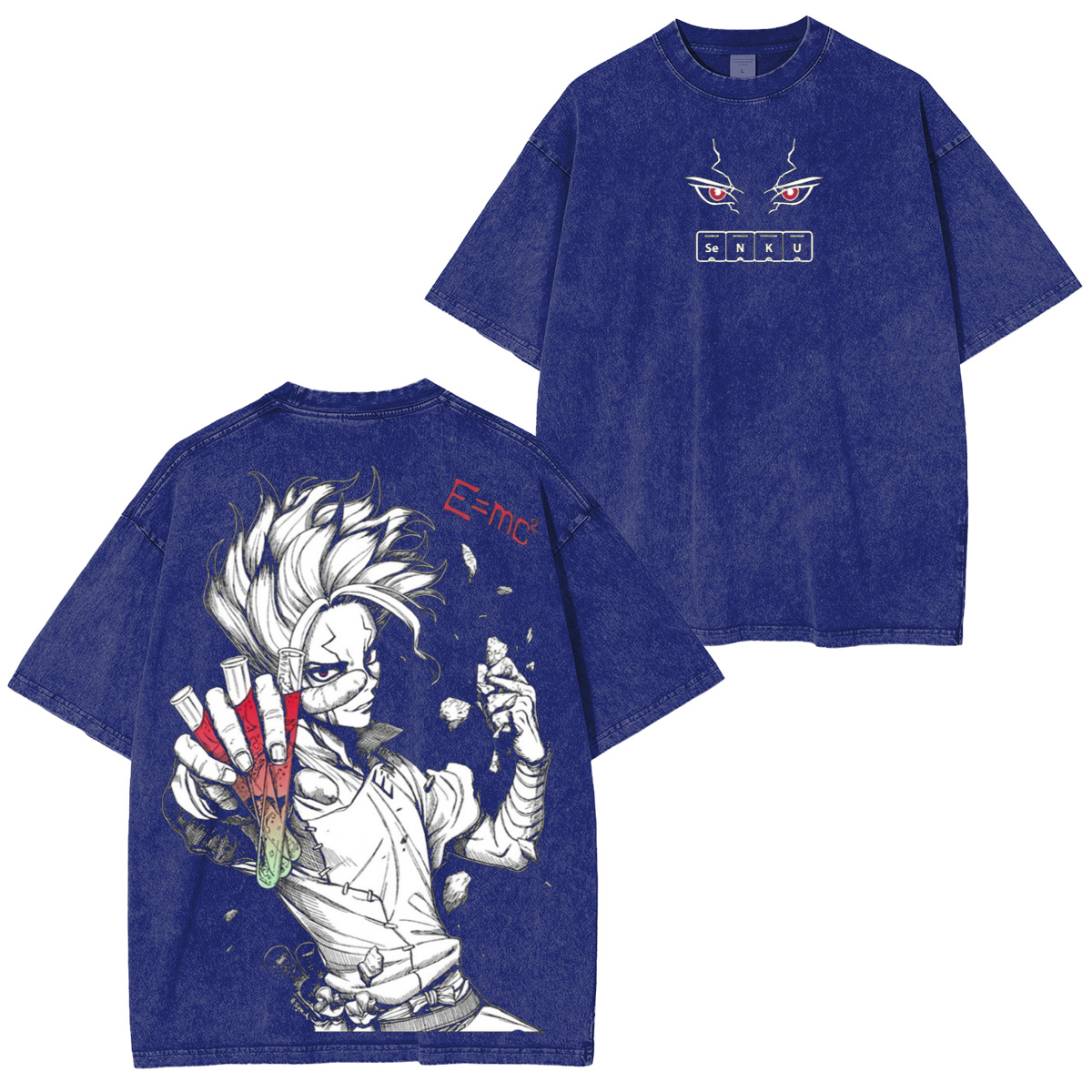 Senku Ishigami Dr. STONE Washed T-shirt/Crewneck/Hoodie