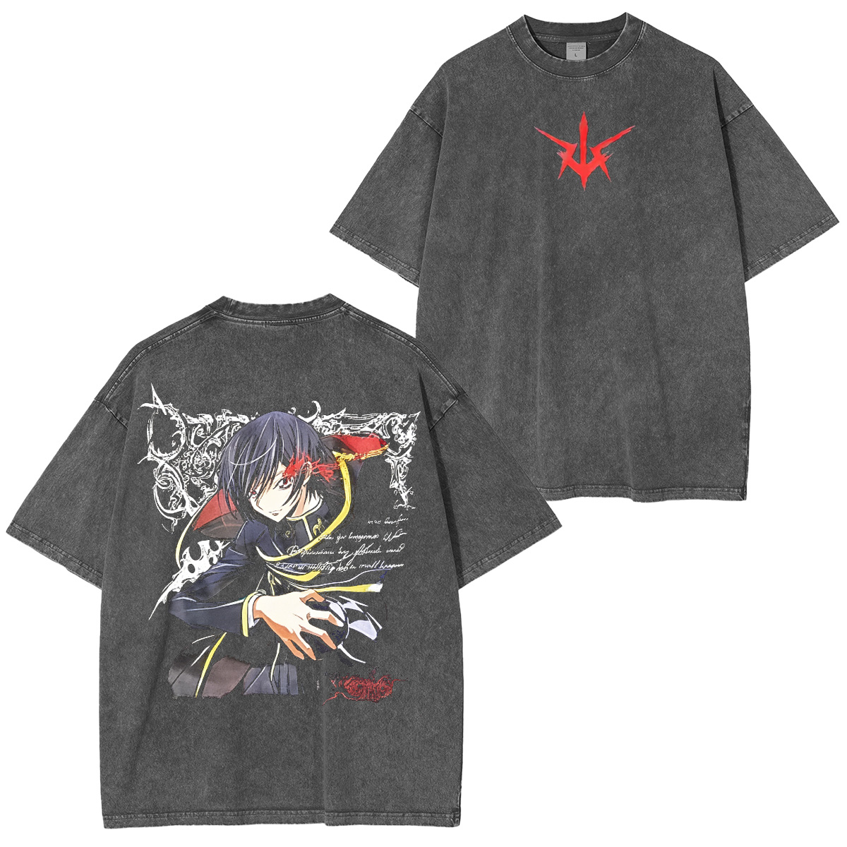 Code Geass: Lelouch of the Rebellion Washed T-shirt/Crewneck/Hoodie