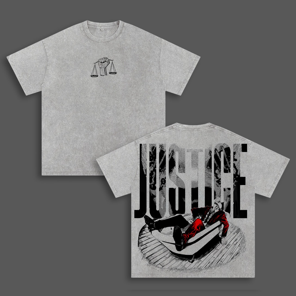 Higuruma Jujutsu Kaisen Washed T-shirt/Crewneck/Hoodie