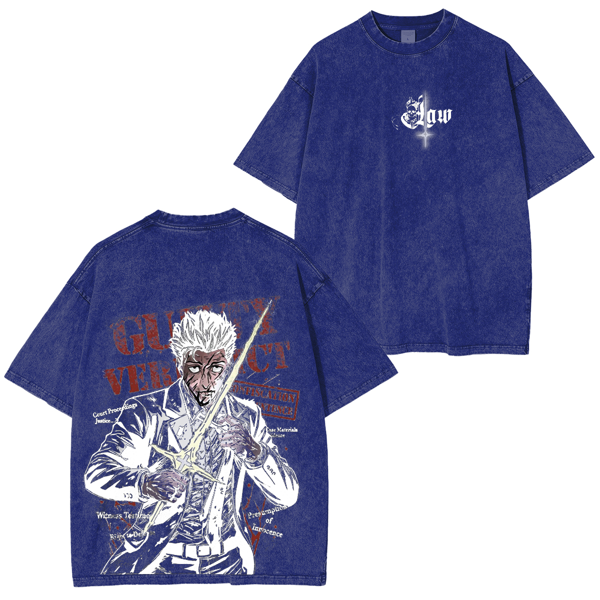 Gojo Satoru Jujutsu Kaisen Washed T-shirt/Crewneck/Hoodie