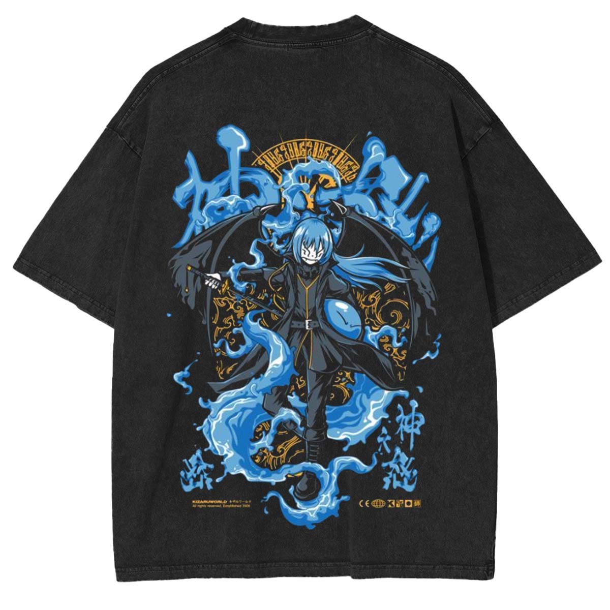 [Copy]Solo Leveling Vintage Washed Tee