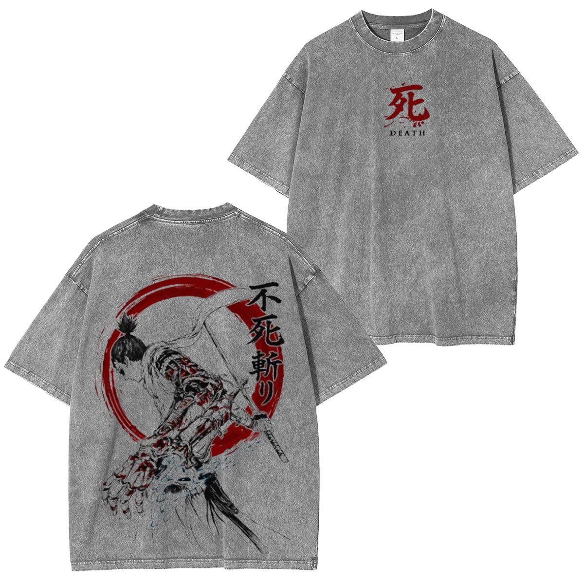 Senkiro Anime Washed T-shirt/Crewneck/Hoodie