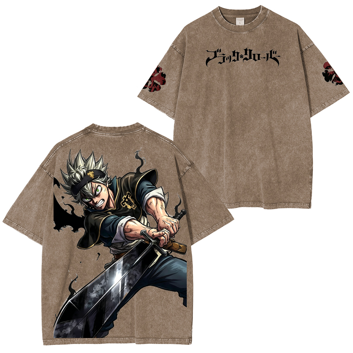 Black Clover Washed T-shirt