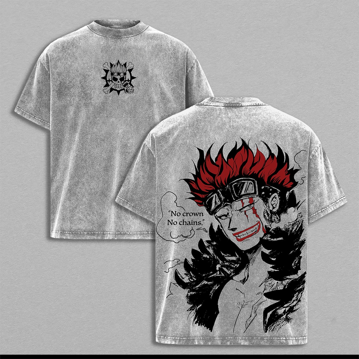 Eustass Kid's One Piece Washed T-shirt/Crewneck/Hoodie