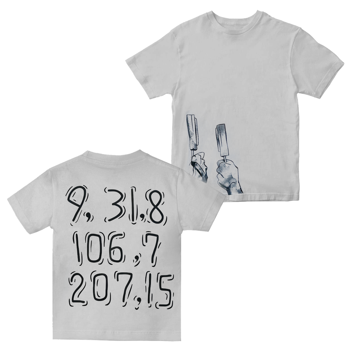 subtle Vintage Washed T-shirts / Cotton T-shirts