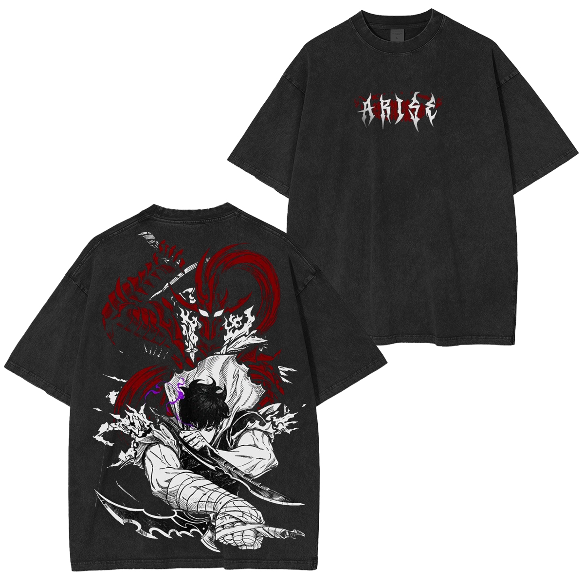 Toji Fushiguro Jujutsu Kaisen Vintage  Washed T-shirt/Crewneck/Hoodie