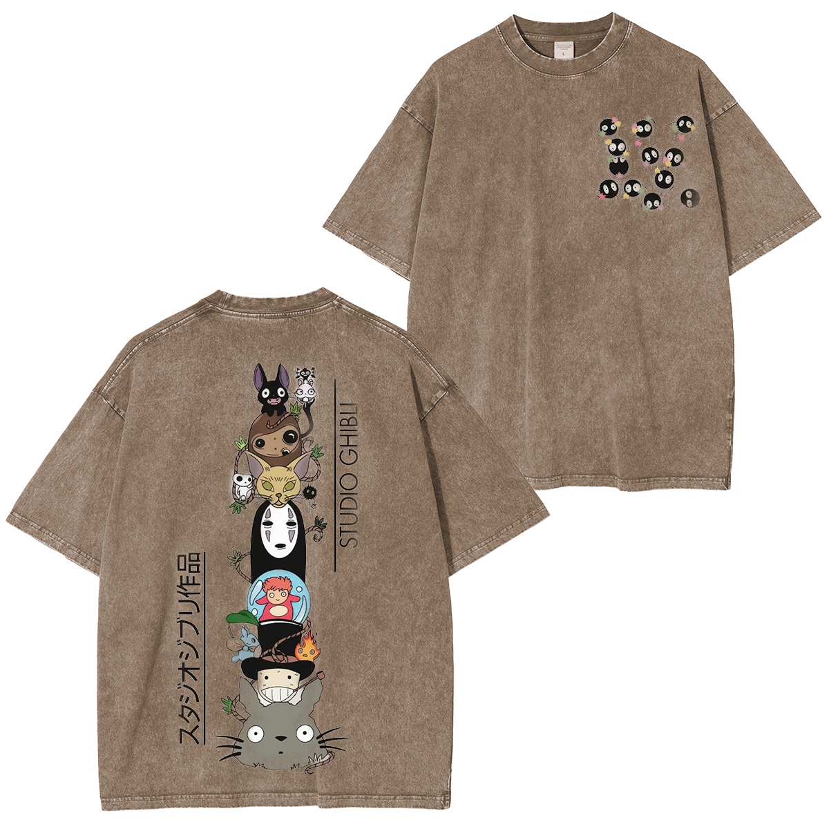 Studio Ghibli Washed T-shirt/Crewneck/Hoodie