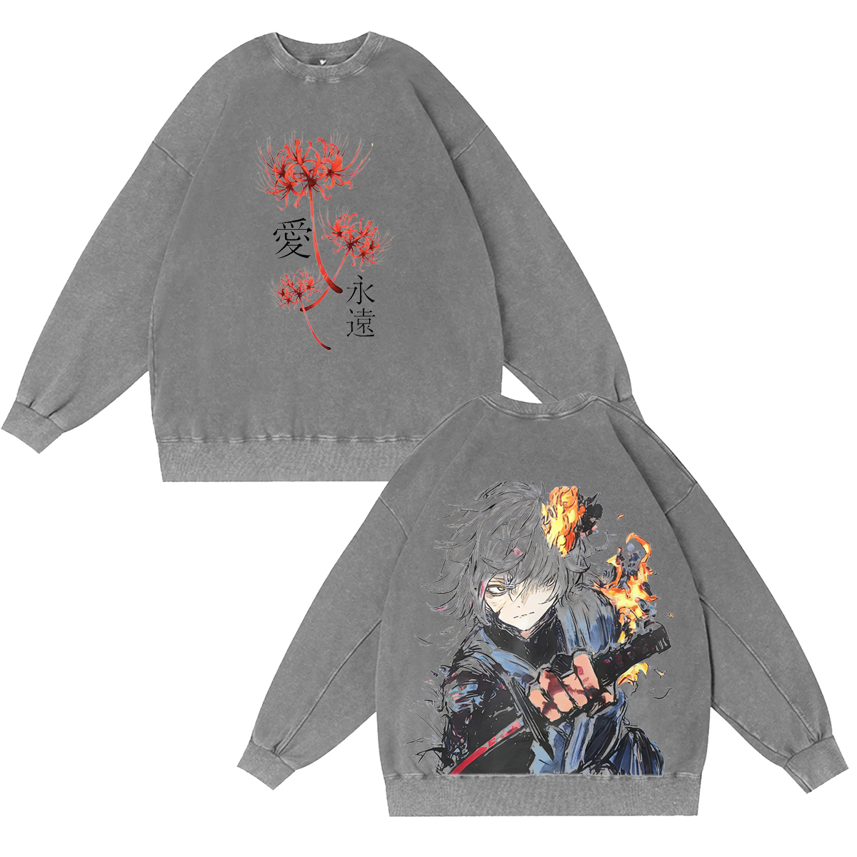 Hell's Paradise: Jigokuraku Vintage Washed T-shirt/Crewneck/Hoodie