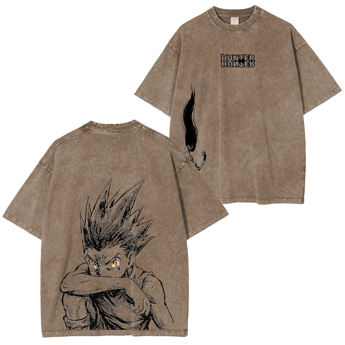 Hunter x Hunter Gon Freecss Printed Unisex Washed T-Shirt/Crewneck/Hoodie