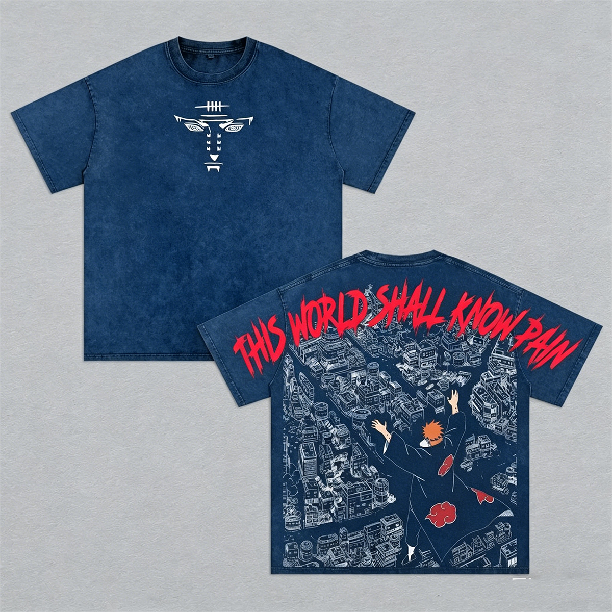 Naruto Unisex Washed T-Shirt