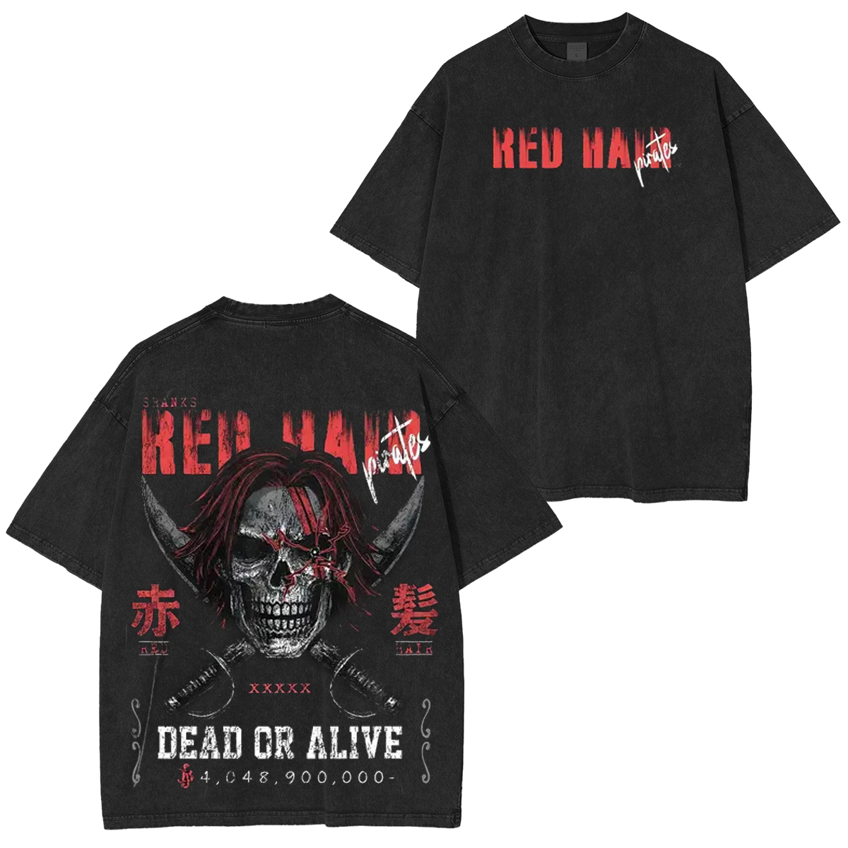 One Piece Oversized Washed T-Shirt