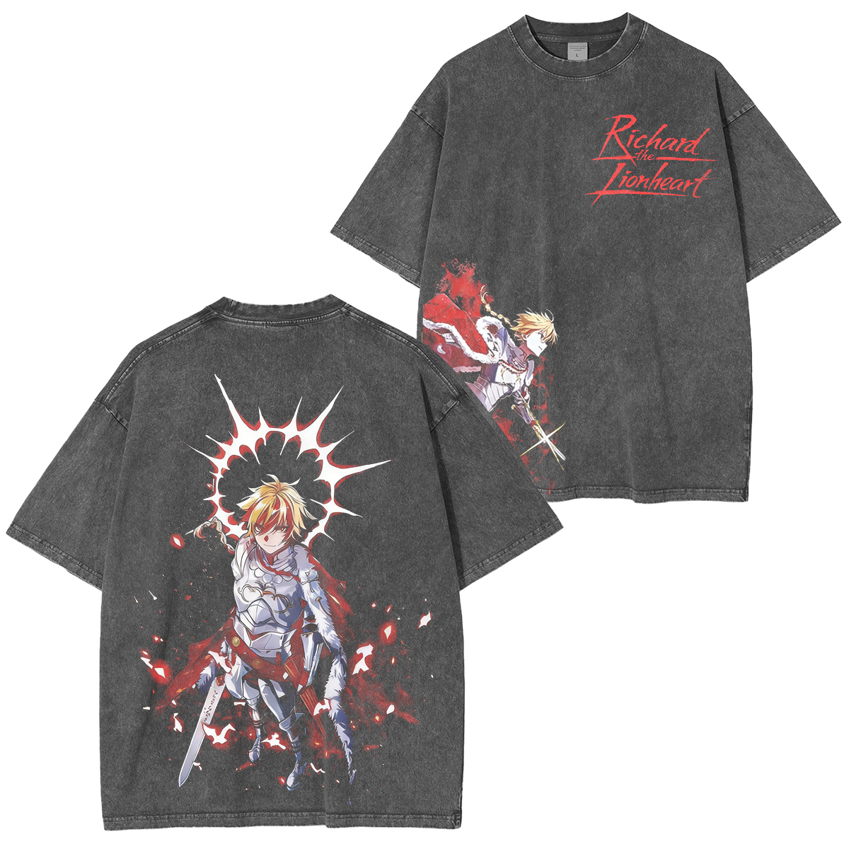 Fate/Grand Order Unisex Washed T-shirt/Crewneck