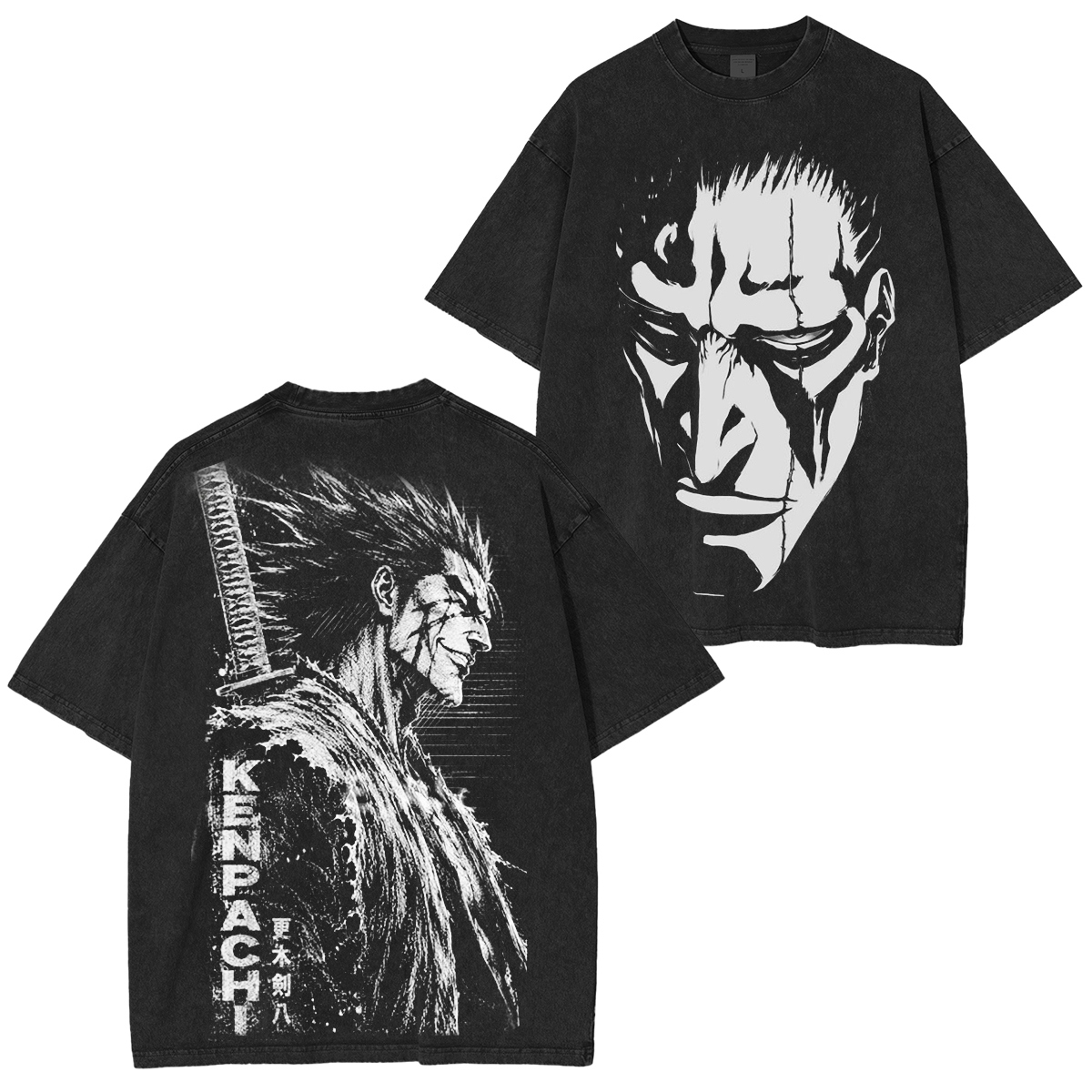 Bleach Anime Washed T-shirt