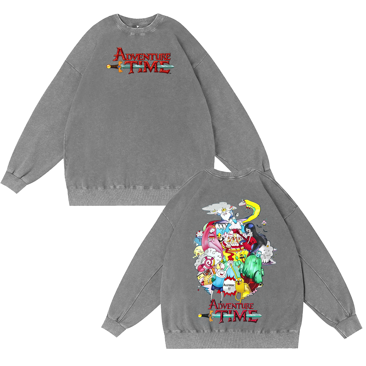 Adventure Time Washed T-shirt/Crewneck/Hoodie