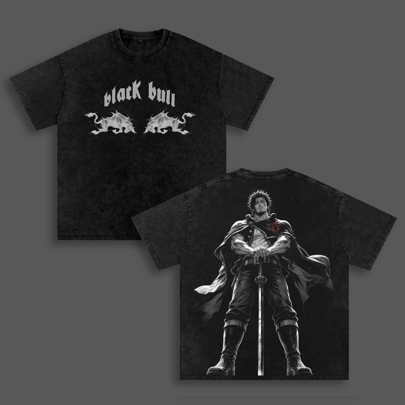 Black Clover Yami Sukehiro Unisex  Washed T-Shirt