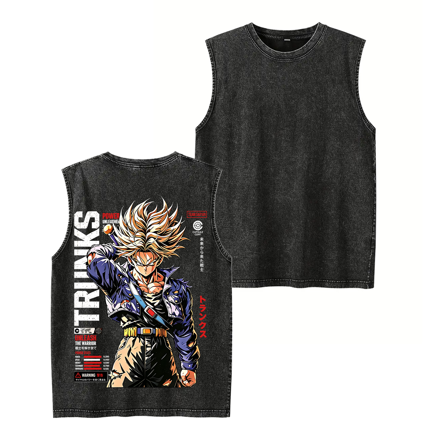 Dragon Ball Vintage Unisex  Washed T-Shirt