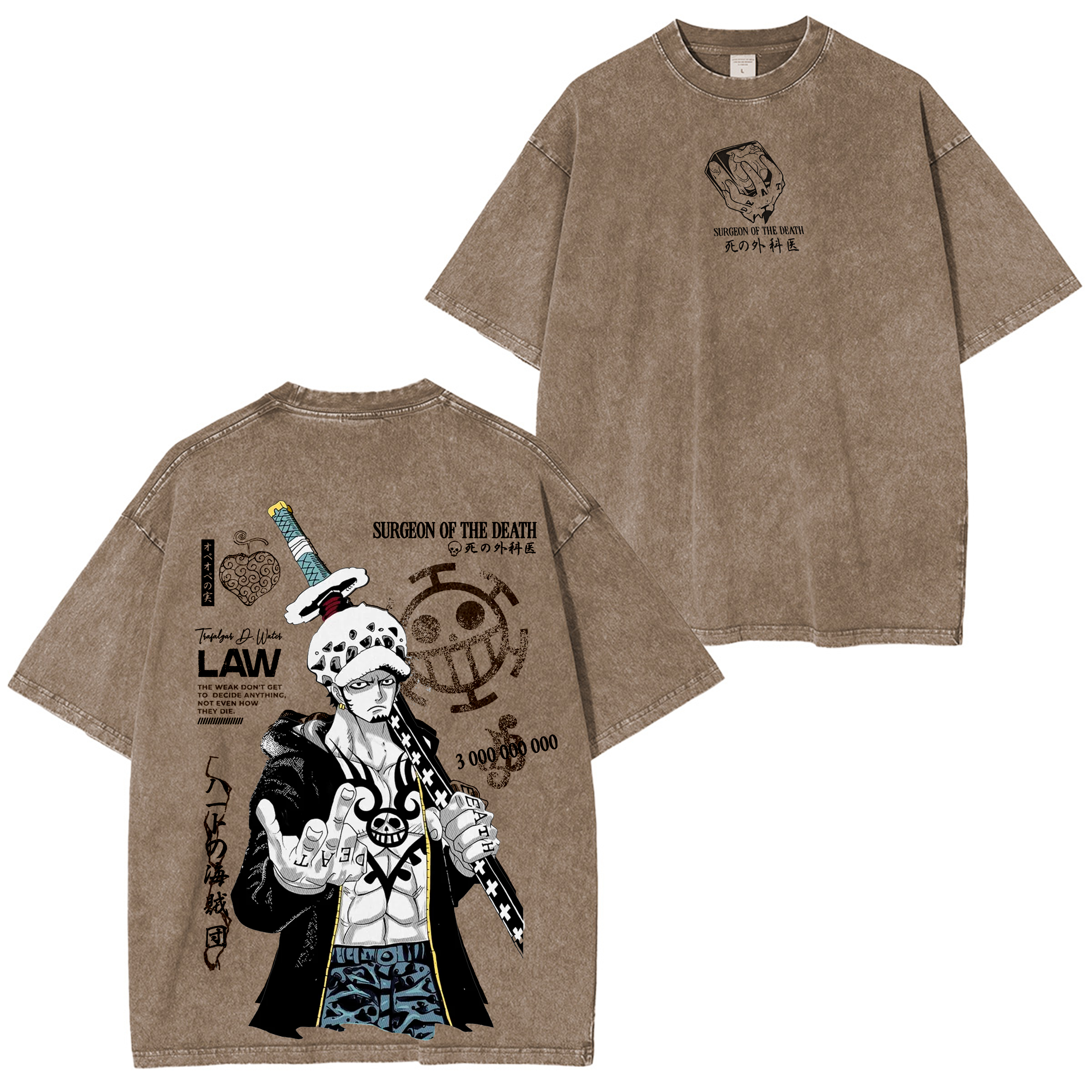Camisa Trafalgar Law AnimeT-Shirts