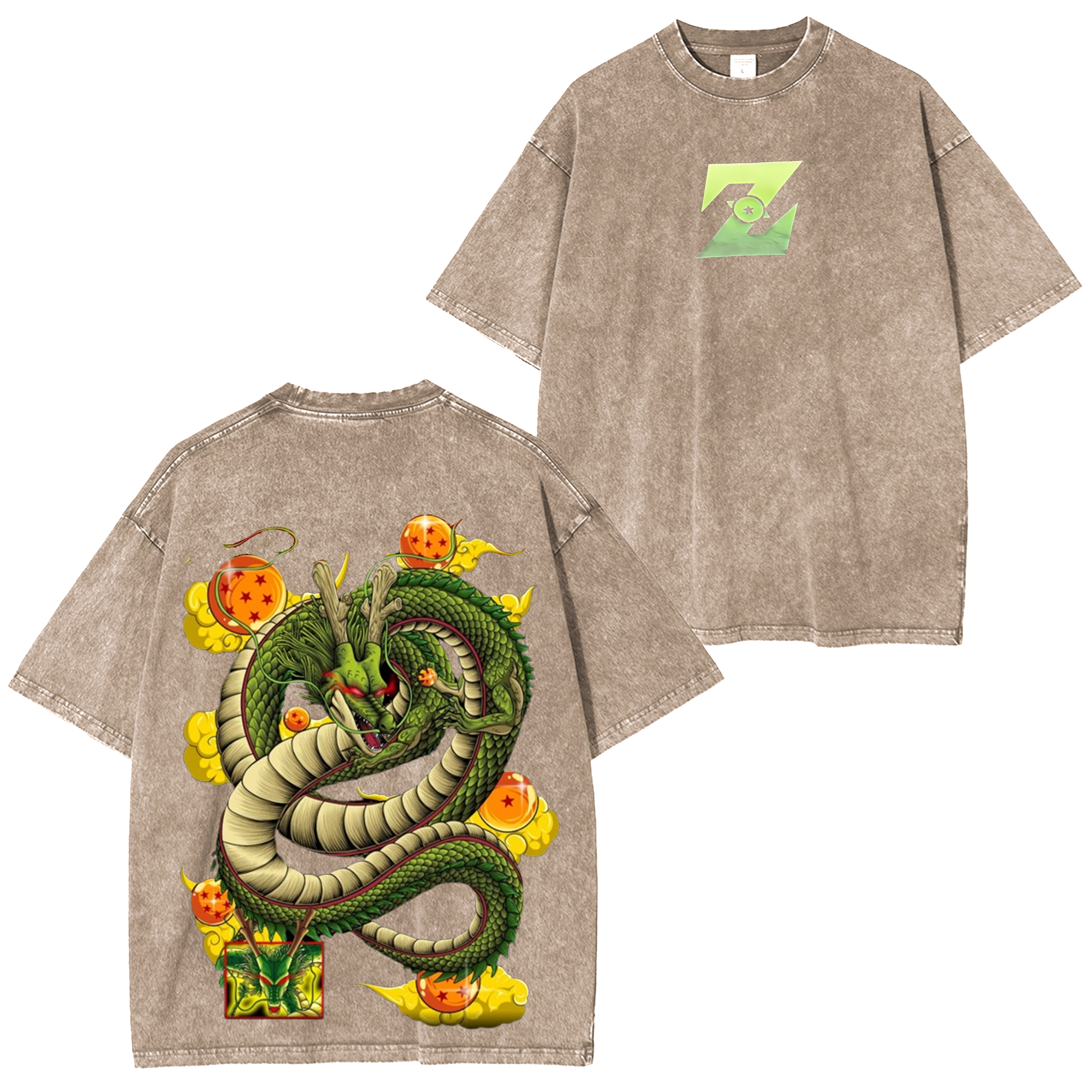 Dragon Ball Washed Shirts