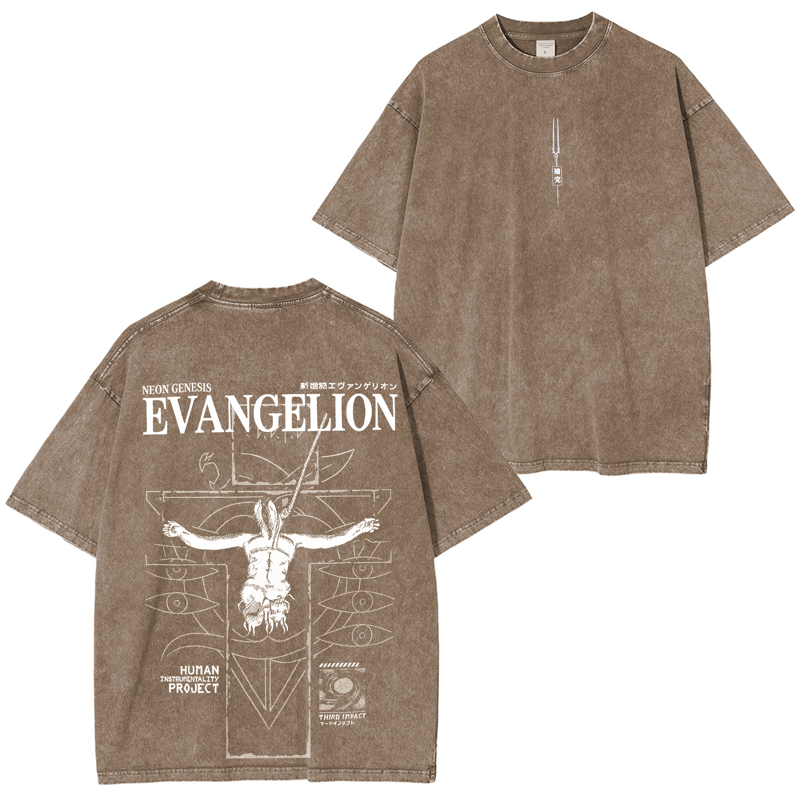 Camisa Lilith ACID WASH - Neon Genesis Evangelion T-Shirts