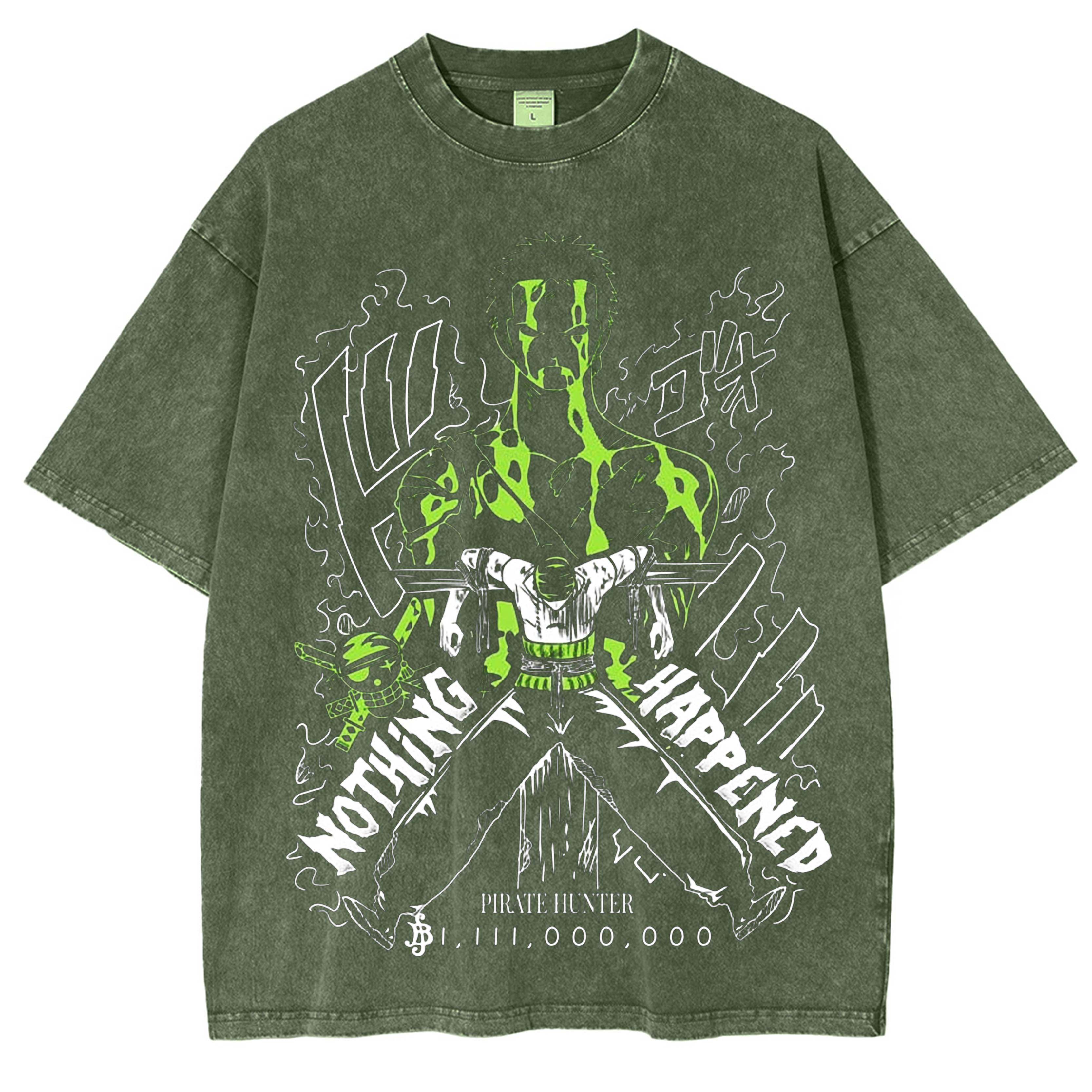 Buy Roronoa Zoro Nothing Happened T-Shirt