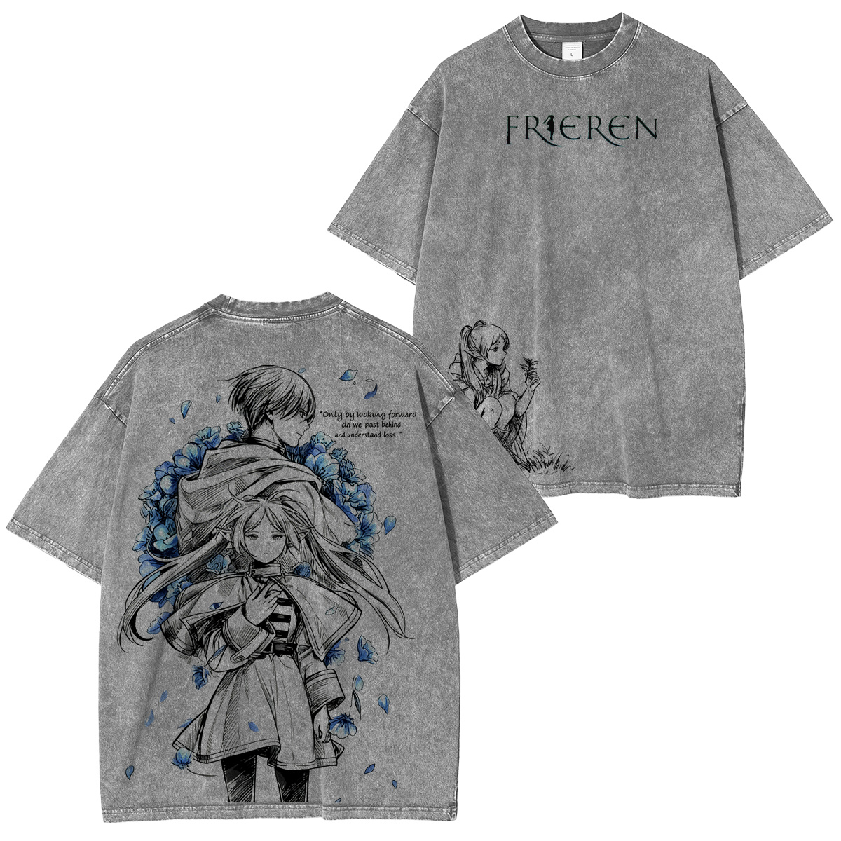 Frieren: Beyond Journey's End Vintage washed T-shirt/Crewneck/Hoodie