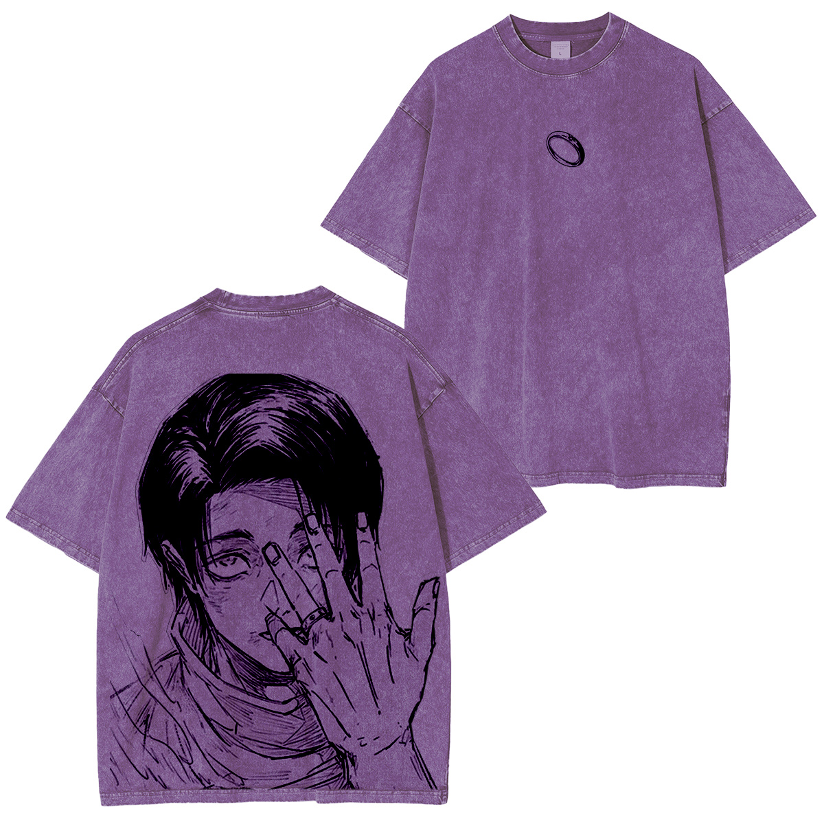 Jujutsu Kaisen :Yuta Okkotsu Vintage washed T-shirt/Crewneck/Hoodie