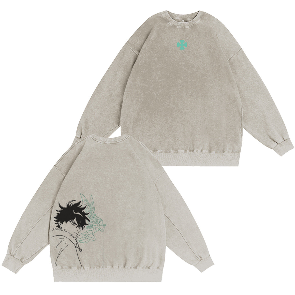 YUno e Bell Vintage washed T-shirt/Crewneck/Hoodie