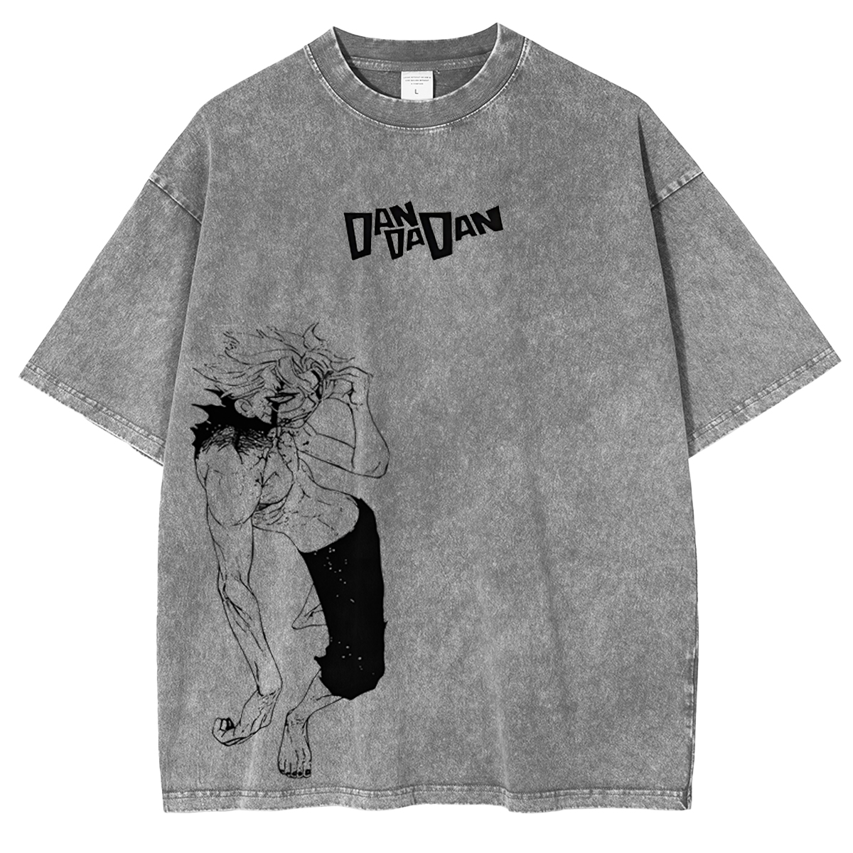 Dandadan Vintage Retro Wash Tee