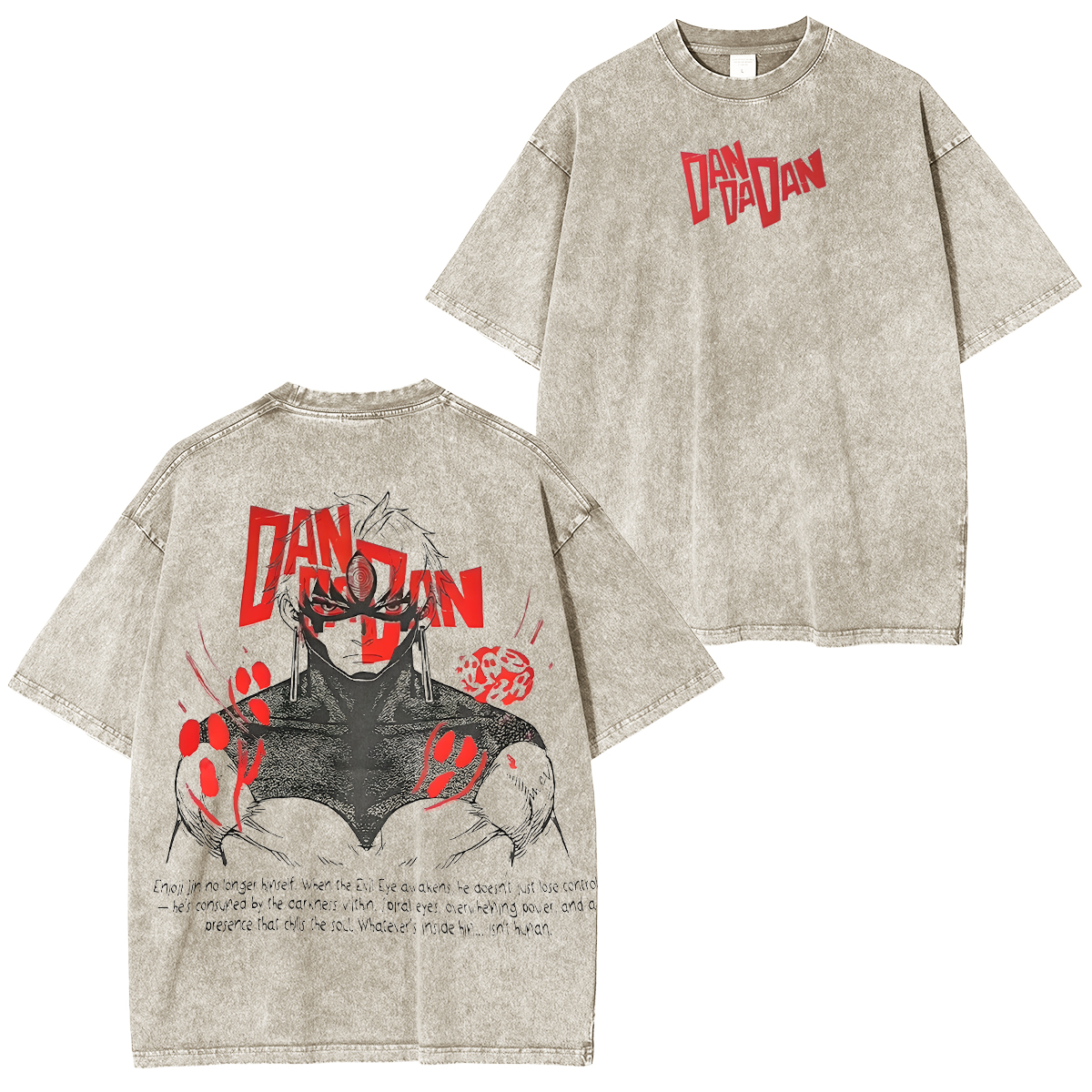 Dandadan Vintage Retro Wash Tee