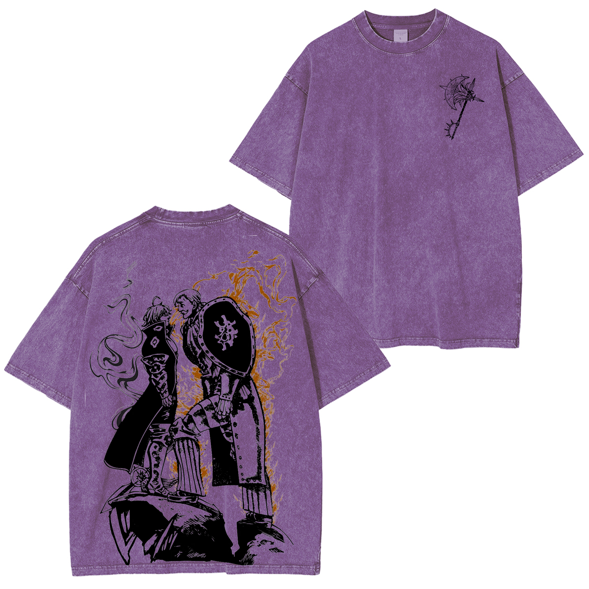 The Seven Deadly Sins Unisex Washed T-Shirt