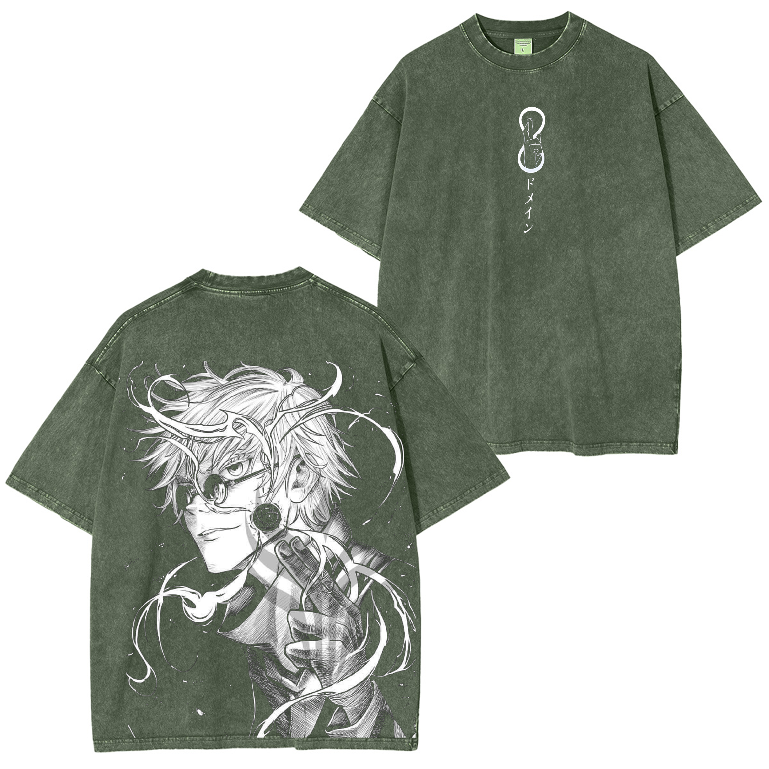 Jujutsu Kaisen Satoru Gojo Unisex Washed T-Shirt