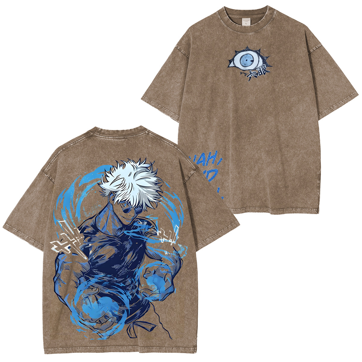 Jujutsu Kaisen :Satoru Gojo Vintage washed T-shirt/Crewneck/Hoodie