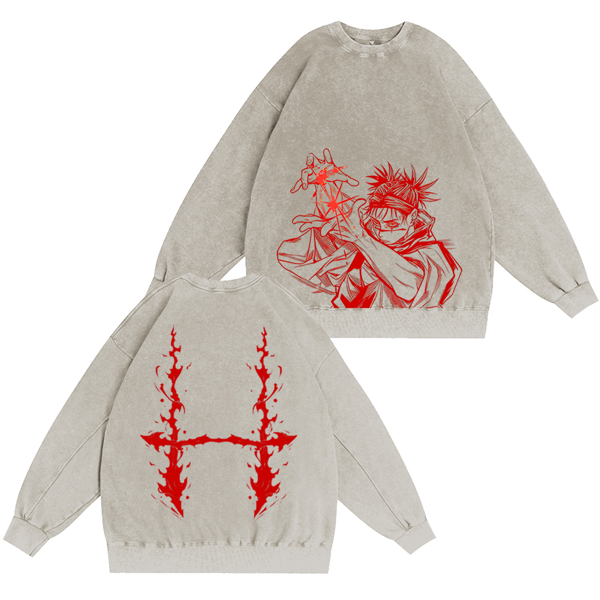 Jujutsu Kaisen : Choso Vintage washed T-shirt/Crewneck/Hoodie