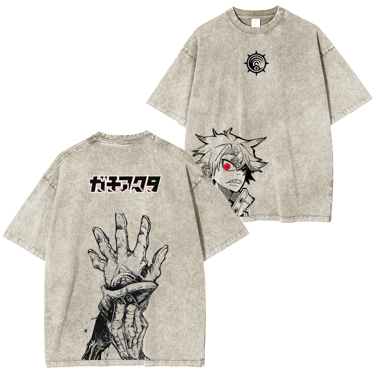 Gachiakuta:Rudo Vintage washed T-shirt/Crewneck/Hoodie