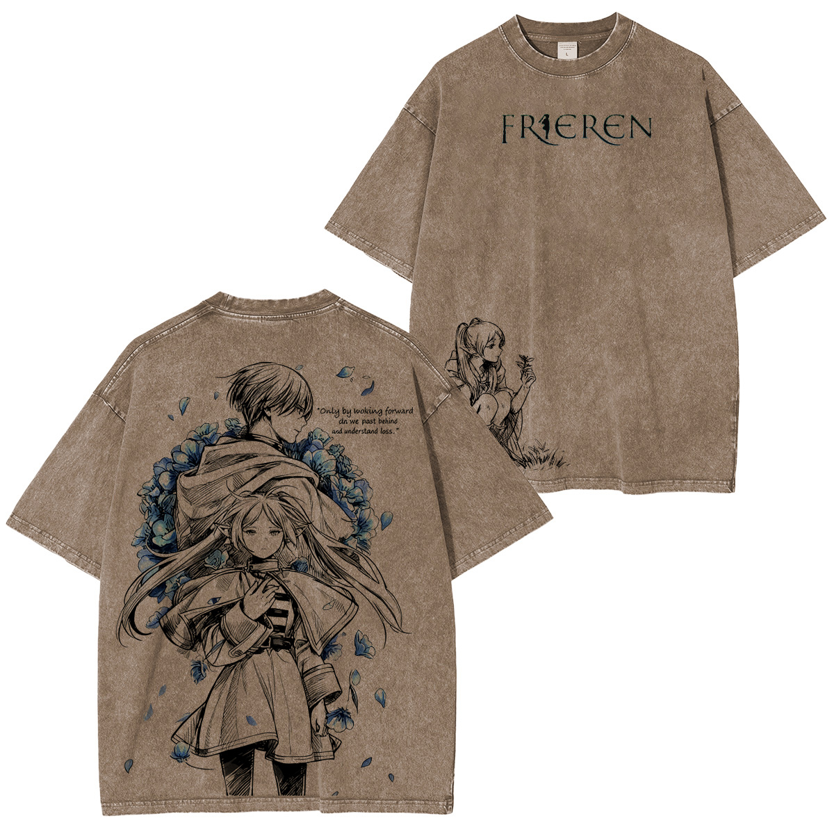 Frieren: Beyond Journey's End Vintage washed T-shirt/Crewneck/Hoodie