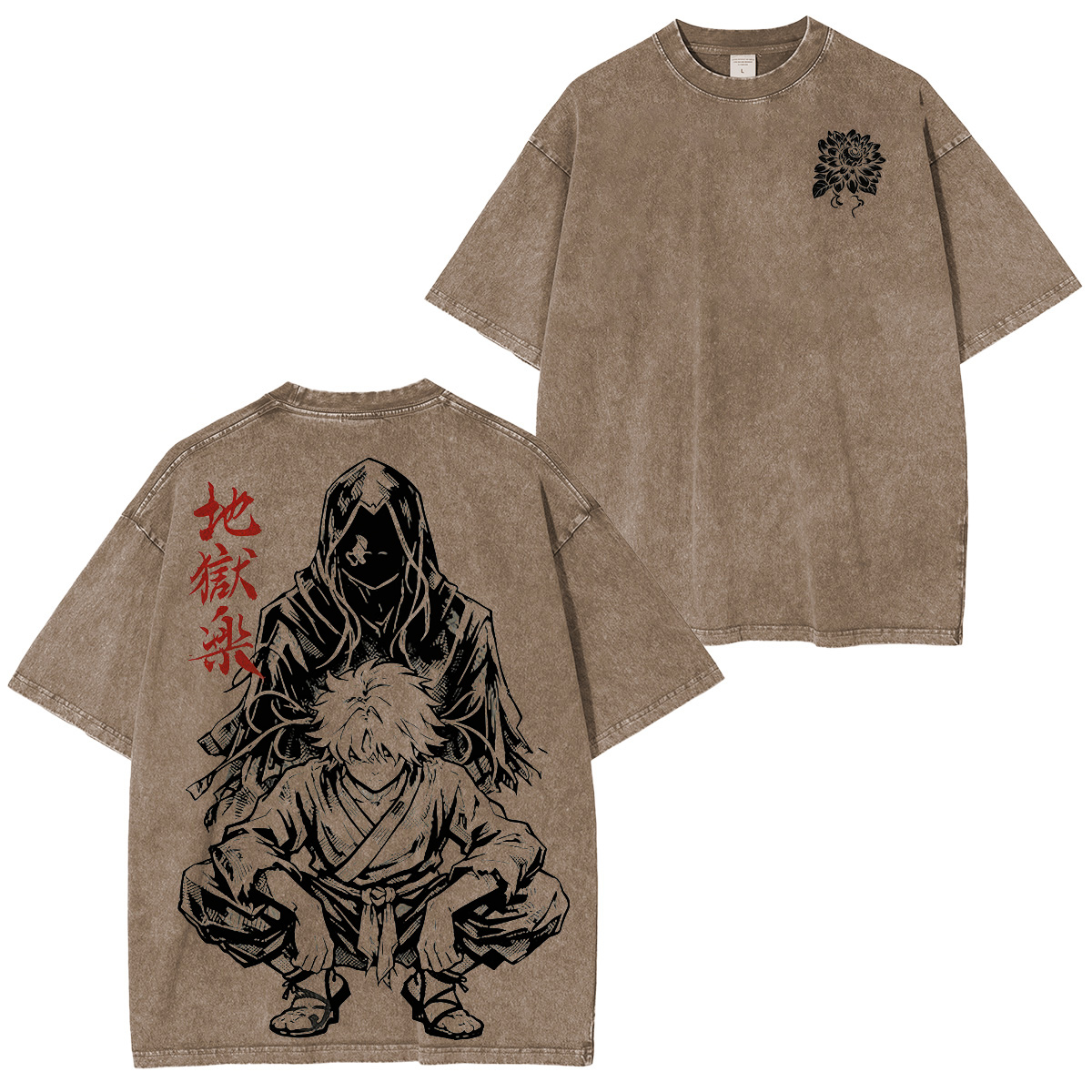 Hell's Paradise Vintage washed T-shirt/Crewneck/Hoodie