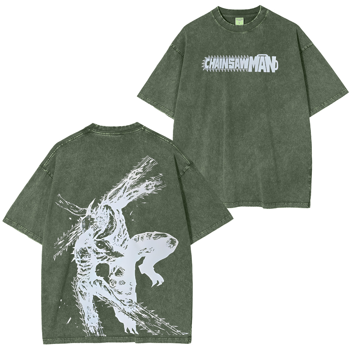 Chainsaw Man Vintage Washed Unisex T-Shirt
