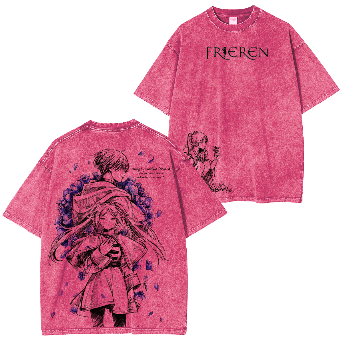 Frieren: Beyond Journey's End Vintage washed T-shirt/Crewneck/Hoodie