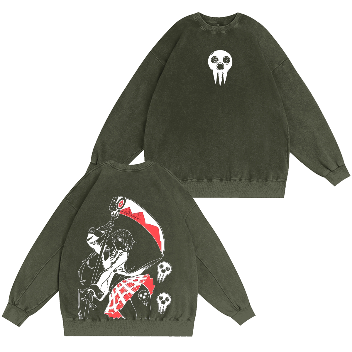Soul Eater Vintage Washed T-shirt/Crewneck/Hoodie