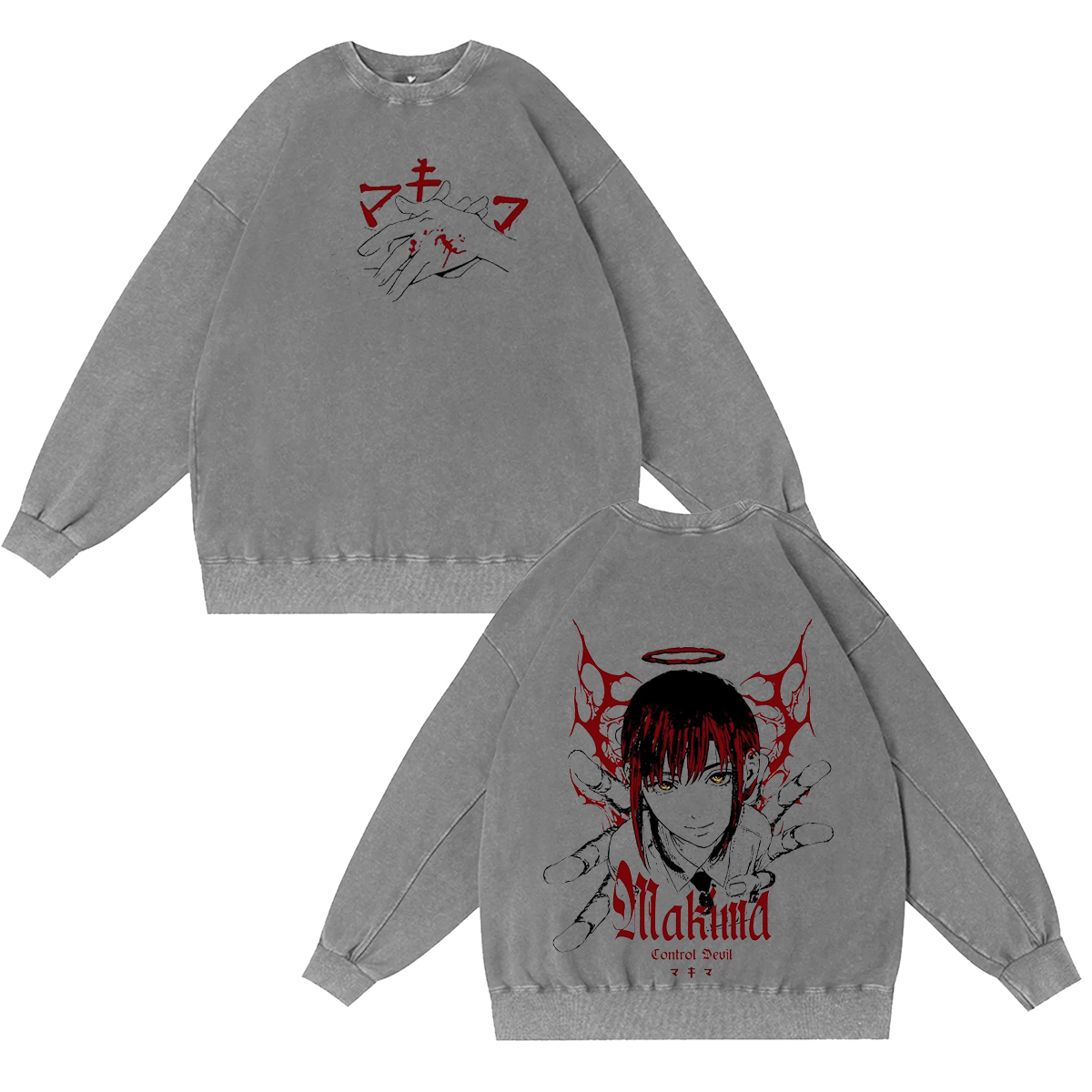 Chainsaw Man Vintage Washed T-shirt/Crewneck/Hoodie
