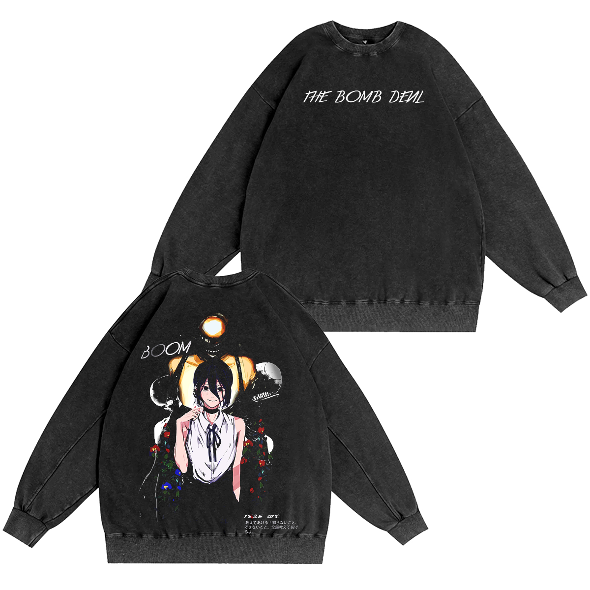 The Bomb Devil Vintage Washed T-shirt/Crewneck/Hoodie