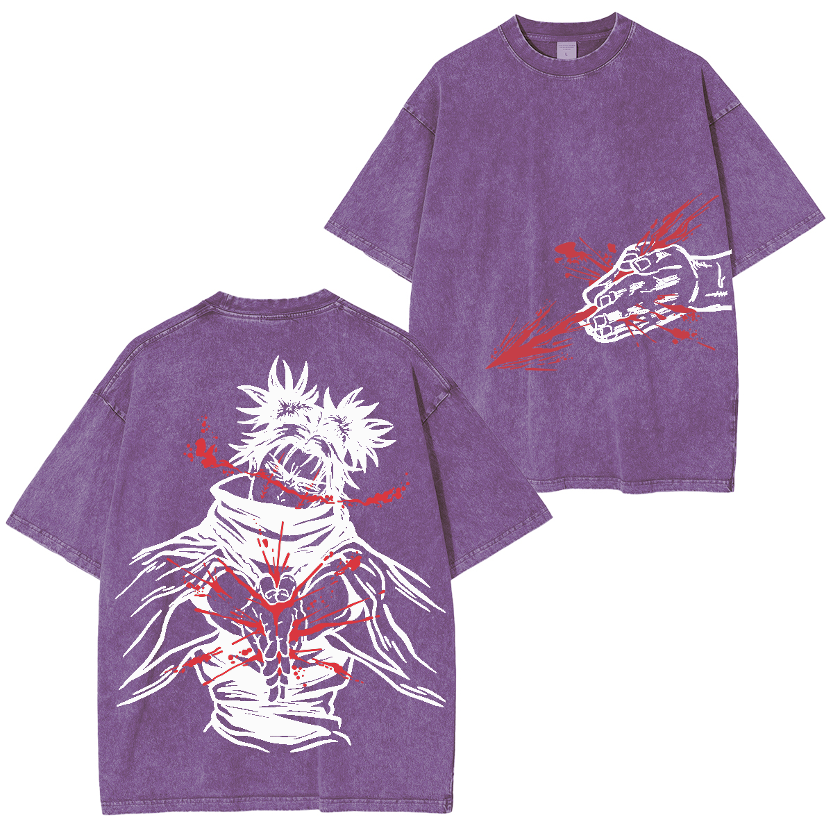 Choso Kamo Shirt – JJK Merch Clothing Washed Cotton T-Shirt.
