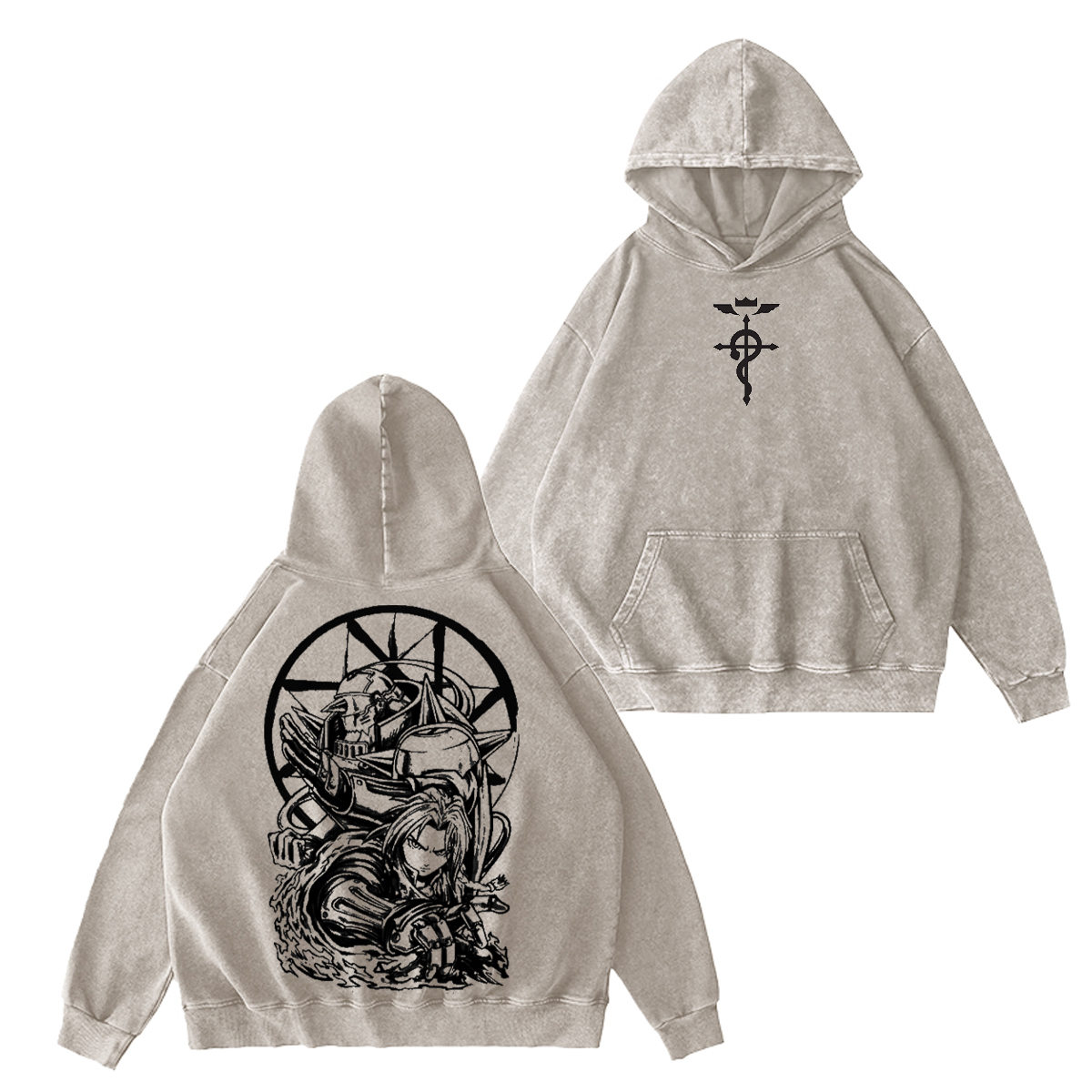 Fullmetal Alchemist Vintage Washed T-shirt/Crewneck/Hoodie