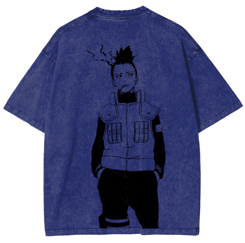 Shikamaru Nara Unisex Vintage Anime T-shirt