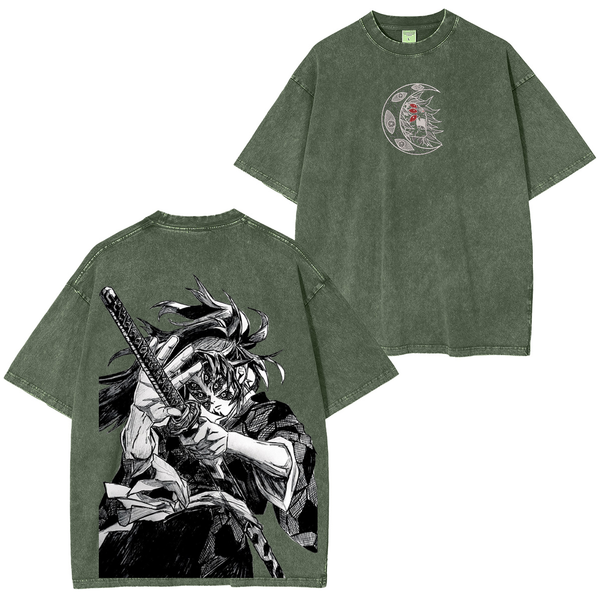 Demon Slayer Vintage Washed T-shirt/Crewneck/Hoodie