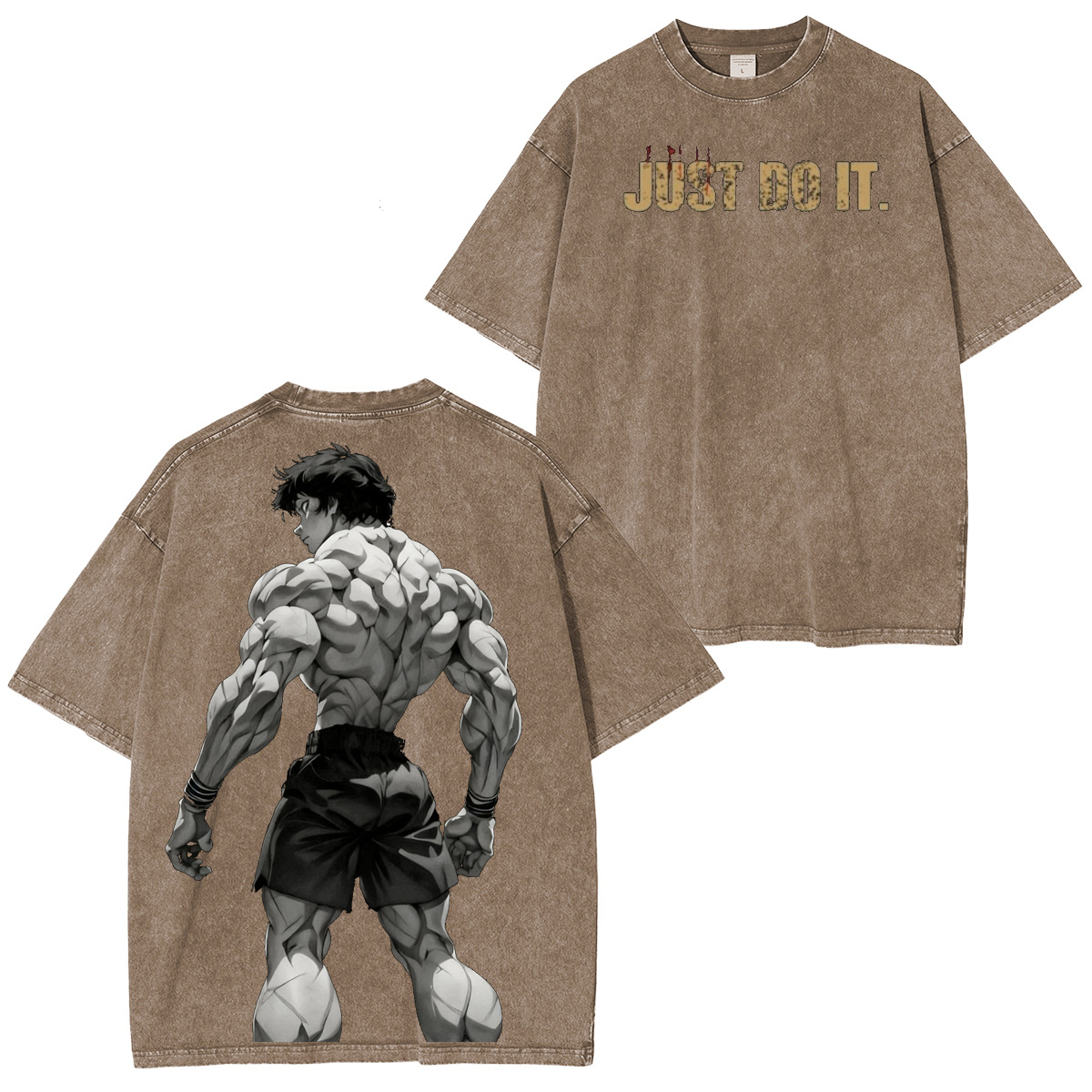 Baki Vintage Washed T-shirt/Crewneck/Hoodie