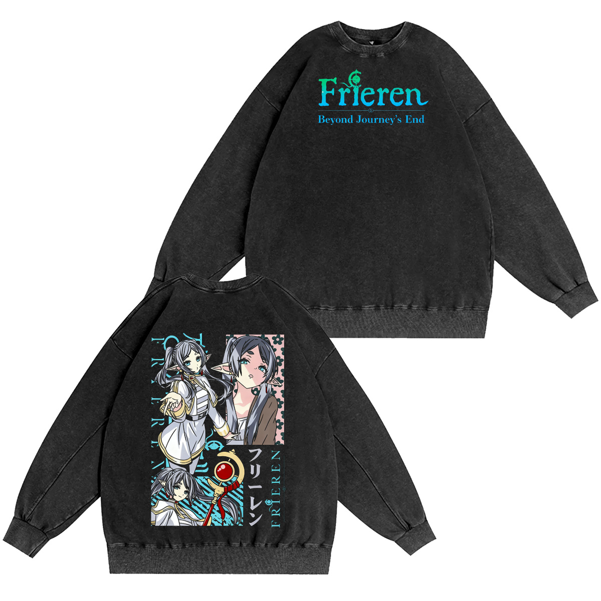 Frieren Vintage Washed T-shirt/Crewneck/Hoodie