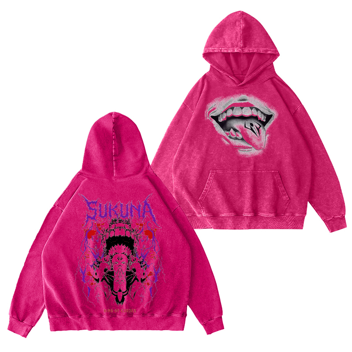 Sukuna Washed T-shirt/Crewneck/Hoodie