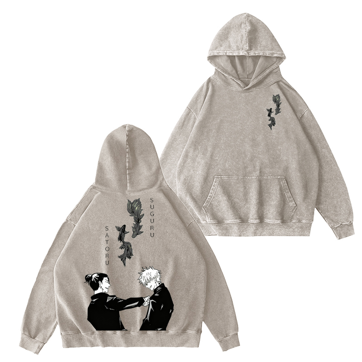 Jujutsu Kaisen Vintage Washed T-shirt/Crewneck/Hoodie